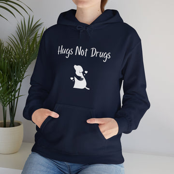 Hoodie - Hugs Not Drugs