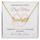 Custom Name Dog Paw Necklace - I Bought This Awesome Necklace With Your Money